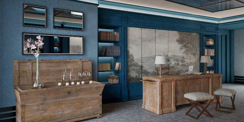 Hotel Antigua Palma - Casa Noble מראה חיצוני תמונה Interior of the library